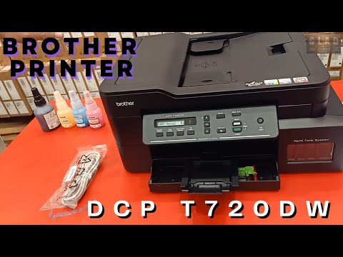 BROTHER PRINTER DCP T720DW SET UP AND CONFIGURATION TUTORIAL