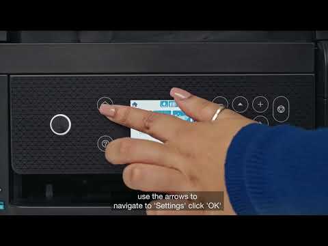 How to connect your Epson printer to Wi-Fi (printers with a screen display)