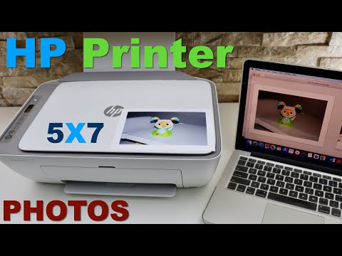 HP DeskJet 2700 Printing 5x7 Photos