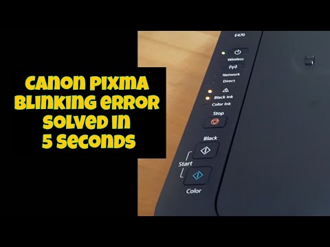 Canon Pixma light blinking problem solved/ Canon Printer blinking error 16 times solved/ Let's fix