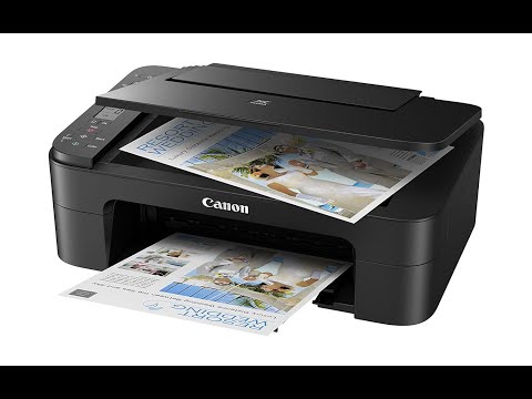 Canon PIXMA TS3350 Multifunction Wifi Printer Black - Test