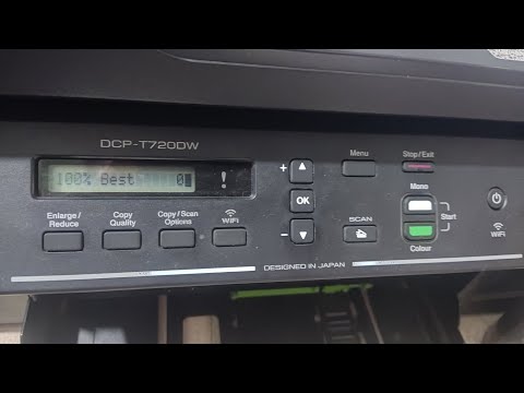 dcp t720DW brother printer from best to normal set up