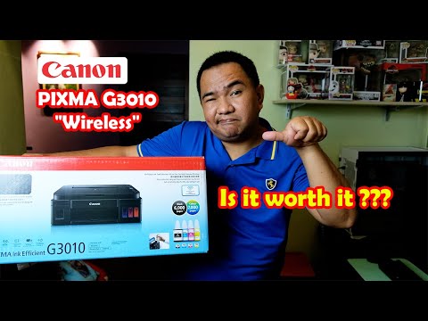 Canon "Wireless" AIO Printer Pixma G3010