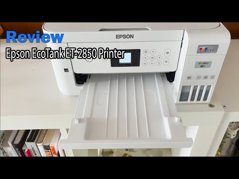 Epson EcoTank ET-2850 Printer Review - See it Print + Why I love it