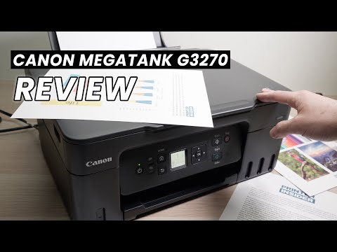 Review of the Canon PIXMA MegaTank G3270