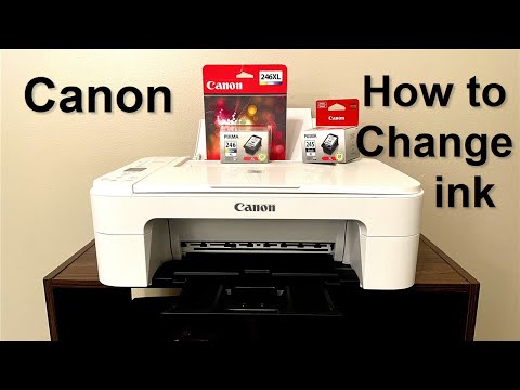 How to Change Ink in Canon Printer MG2522 and TS3322 - Quick and Easy