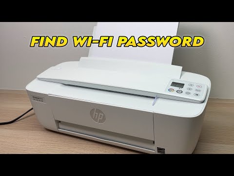 How to Find the Wi-Fi Password: HP Deskjet 3700 Series Printer