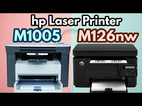 HP Laserjet M1005 MFP vs HP Laserjet Pro M126nw Multifunction Laser Printer