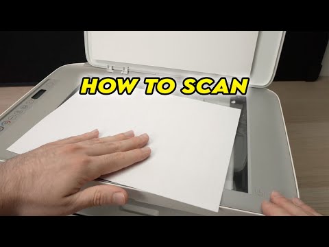 How to Scan Using the HP Deskjet 2700e, 2752e, 2710e Printer