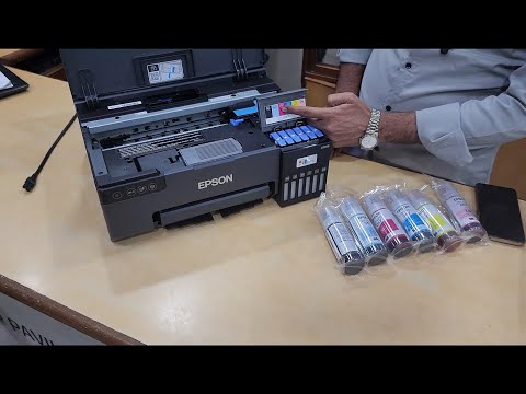 Epson L8050 Printer Setup - Full Printer Starting Guide