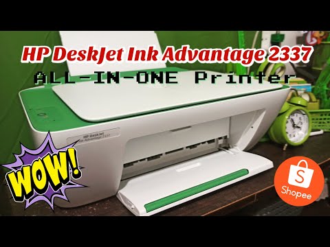 HP DeskJet Ink Advantage 2337: ALL-IN-ONE Printer (Unboxing/Installation/Review)