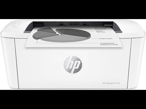 HP LaserJet M110w Wireless Printer