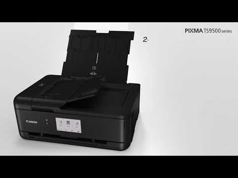 Canon PIXMA TS9570 Photo All-In-One Printer product video