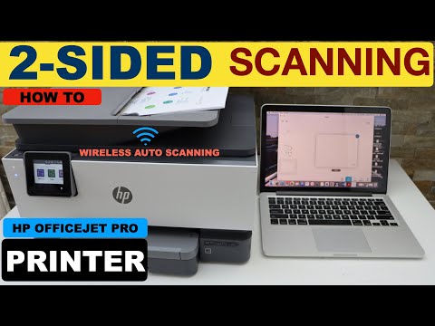 HP Printer Double-Sided Scanning, Auto 2-Sided Scan