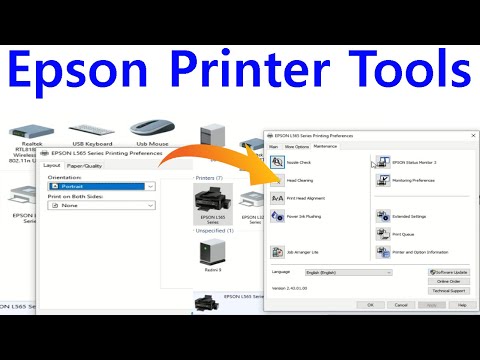 Epson Printer Maintenance Not Showing Problem Fix