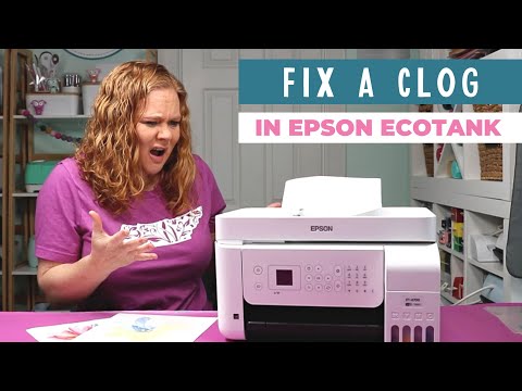 How to Fix a Clog on an Epson EcoTank Printer