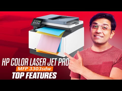 Best Color and Mono HP LaserJet Printers for Home & Office: HP Color LaserJet Pro Printer 3303sdw