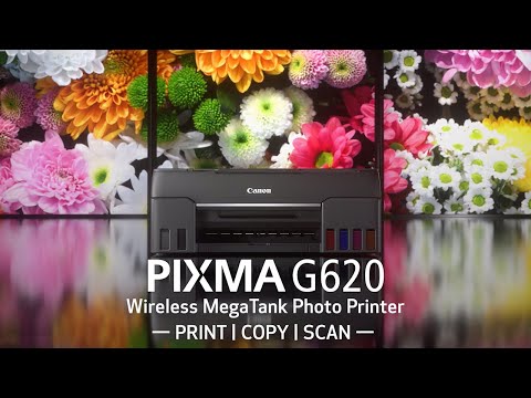 Meet the Canon PIXMA G620 Wireless MegaTank Photo Printer