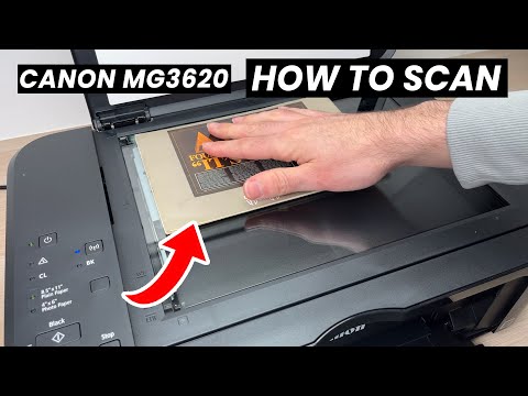 Canon PIXMA MG3620 Printer: How to Scan (With and Without a PC Computer)