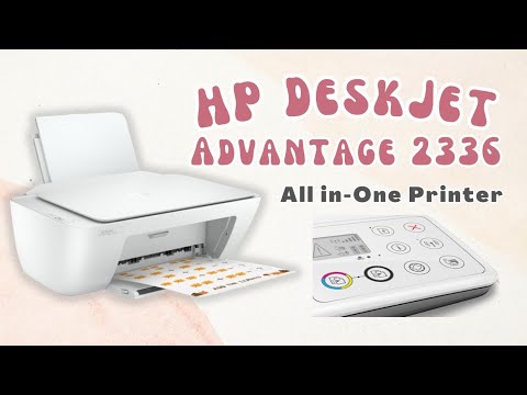 HP DeskJet Advantage 2336 - Unboxing/ Tutorial how to Print/ Scan & Copy by Prinsesa Giann