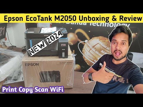 Epson EcoTank M2050 Multifunction Unboxing & Review 2024