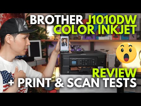 Brother MFC-J1010DW INKJET PRINTER - Review & Tests