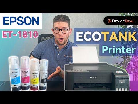 Printing-freedom? Test The Epson Ecotank ET-1810 - Unboxing, Setup & Review