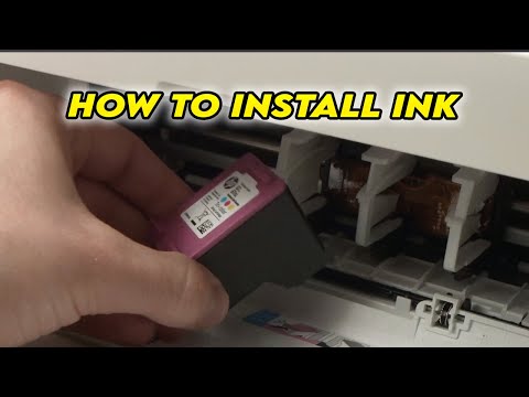 How to Install Ink Cartridges in HP Deskjet 2700e, 2752e, 2710e Printer