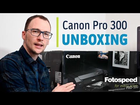 Canon Pro 300 Printer - Unboxing and Set Up