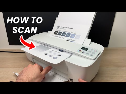 How to Scan With HP Deskjet 3700 Series Printer (With & Without a computer)