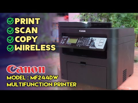 Canon Printer imageCLASS MF244dw Wireless Multifunction Review 2020