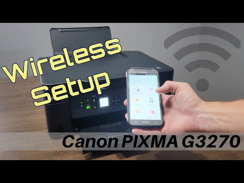 Canon G3270 Printer Wireless Setup