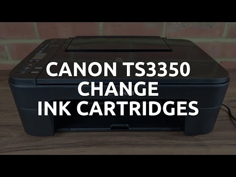 Canon TS3350 Change Ink Cartridge