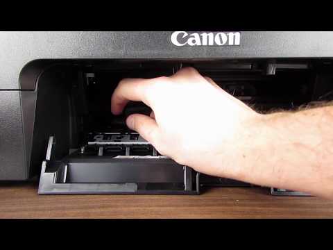 Canon PIXMA TS3150 Change ink cartridges