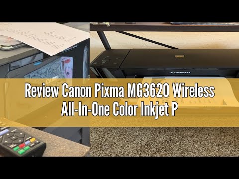 Review Canon Pixma MG3620 Wireless All-In-One Color Inkjet Printer with Mobile and Tablet Printing