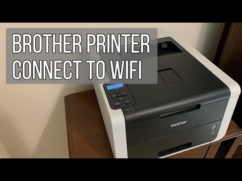 Connect Brother Printer to WIFI Network