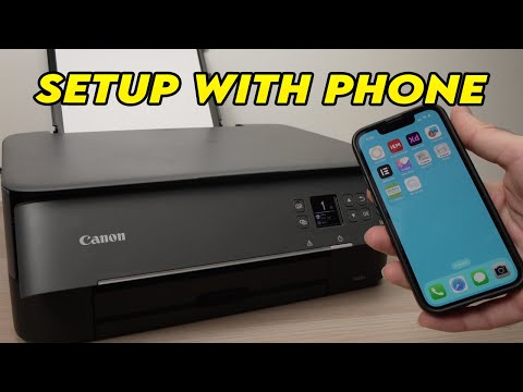 How to Setup Canon TS6420a & TS5320a Printer With Smart Phone