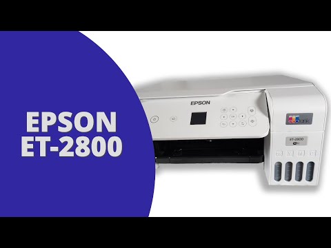 Epson ECOTANK Printer - ET-2800 Complete Installation Process and Review