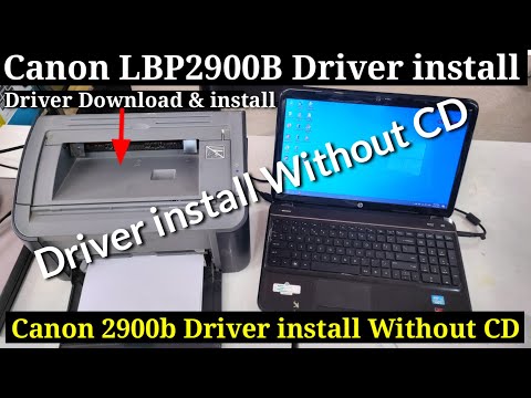 Canon LBP2900B Driver Download & install, How To Install