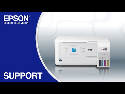 Epson EcoTank ET-2840 - Wireless Setup Using the Control Panel