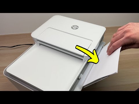 HP Deskjet 4155e Printer: How to Load Paper