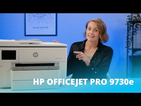 HP OfficeJet Pro 9730e A3 Colour Multifunction Inkjet Printer with HP Plus