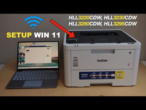 Brother HLL3220cdw Setup Windows 11, Wireless Setup, 2-Sided Printing