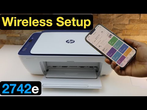 HP DeskJet 2742e Wireless Setup