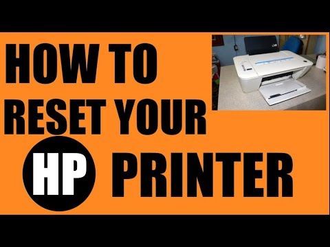 How to RESET ANY hp printer?