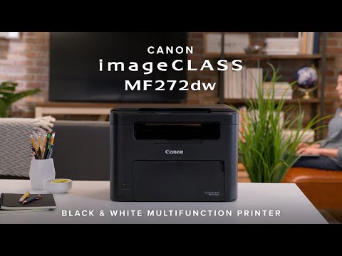 Canon imageCLASS MF272dw: Black & White Multifunction Laser Printer