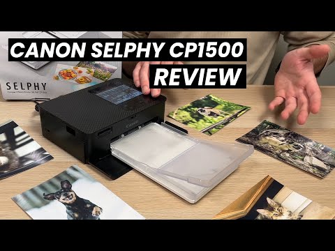 Canon SELPHY CP1500 Photo Printer Review