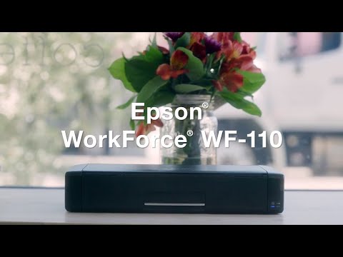 Epson WorkForce WF-110 Wireless Mobile Printer