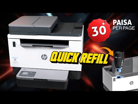 HP LaserJet Tank MFP 2606sdw - 15 seconds reload, 30 paise per page (best for printing shops)