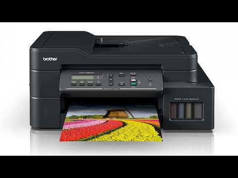 Unboxing Brother DCP-T820DW All-in-One Color Ink Tank Printer